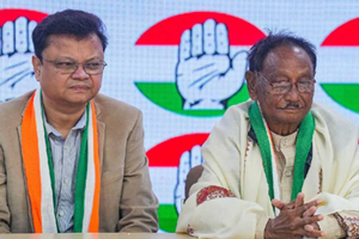 ओडिशा के पूर्व मुख्‍यमंत्री गिरिधर गमांग पत्‍नी और बेटे के साथ फिर से कांग्रेस में शामिल